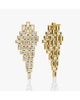 Vrai Vrai Baguette Cascade Earrings in 14K White Gold, 12.5ctw Baguette Lab Grown Diamonds - 2