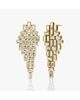 Vrai Vrai Baguette Cascade Earrings in 14K White Gold, 12.5ctw Baguette Lab Grown Diamonds - 5