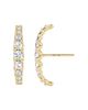 Vrai Vrai Eternity Cuff Stud in 14K Yellow Gold, 1.04ctw Round Brilliant Lab Grown Diamonds - 3