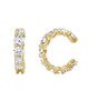 Vrai Vrai Eternity Ear Cuff in 14K Yellow Gold, 0.72ctw Round Brilliant Lab Grown Diamonds, Single - 3
