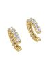 Vrai Vrai Eternity Ear Cuff in 14K Yellow Gold, 0.72ctw Round Brilliant Lab Grown Diamonds, Single - 5