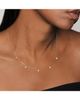 Vrai Vrai Floating Station Necklace in 14K Yellow Gold, 2.5ctw Brilliant Round Lab Grown Diamonds - 4
