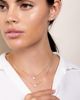 Vrai Vrai Halo Necklace in 14K Yellow Gold, 1.0ctw Round Brilliant Lab Grown Diamond - 3
