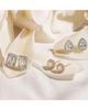 Vrai Vrai Halo Stud Earrings in 14K Gold, 1.5ctw Emerald Lab Grown Diamond - 2
