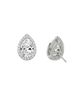Vrai Vrai Halo Stud Earrings in 14K Gold, 1.5ctw Pear Lab Grown Diamond - 4