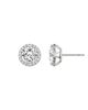 Vrai Vrai Halo Stud in 14K Gold, 2.0ctw Round Brilliant Lab Grown Diamond - 4