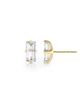 Vrai Vrai Iconic Lab-Grown Diamond Stud Earrings in 14K White Gold, 1.5ctw Baguette Lab Grown Diamonds - 2
