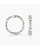Vrai Vrai Illuminate Hoops in 14K White Gold, 18.3ctw Mixed Shaped Lab Grown Diamonds - 2
