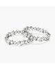 Vrai Vrai Illuminate Hoops in 14K White Gold, 18.3ctw Mixed Shaped Lab Grown Diamonds - 6