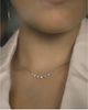 Vrai Vrai Linked Lab-Grown Diamond Tennis Necklace in 14K White Gold, .85ctw Round Brilliant Lab Grown Diamonds, 16-18" - 3