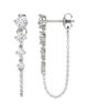 Vrai Vrai Linked Tennis Earring in 14K Gold, 1.1ctw Round Brilliant Lab Grown Diamonds - 3