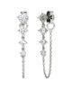 Vrai Vrai Linked Tennis Earring in 14K Gold, 1.1ctw Round Brilliant Lab Grown Diamonds - 4