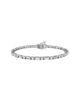 Vrai Vrai Mixed Shape Bracelet in 14K White Gold, 3.0ctw Baguette & Brilliant Round Lab Grown Diamonds - 1