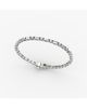 Vrai Vrai Mixed Shape Bracelet in 14K White Gold, 3.15ctw Baguette & Brilliant Round Lab Grown Diamonds - 2