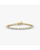 Vrai Vrai Mixed Shape Bracelet in 14K Yellow Gold, 3.0ctw Baguette & Brilliant Round Lab Grown Diamonds - 3