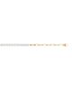 Vrai Vrai Paperclip Tennis Bracelet, Medium in 14K Gold, 2.4ctw Round Brilliant Lab Grown Diamonds - 5