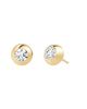 Vrai Vrai Petite Dome Stud in 14K Gold, 0.25ctw Round Brilliant Lab Created Diamonds - 1