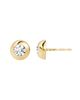 Vrai Vrai Petite Dome Stud in 14K Gold, 0.25ctw Round Brilliant Lab Created Diamonds - 2