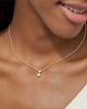 Vrai Vrai Signature Duo Drop Necklace in 14K Yellow Gold, 1.5ctw Round Brilliant & Pear Lab Grown Diamonds - 5