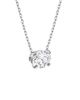 Vrai Vrai Solitaire Necklace in 14K Gold, 0.75ctw Oval Lab Grown Diamond - 3