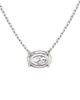Vrai Vrai Solitaire Necklace in 14K Gold, 0.75ctw Oval Lab Grown Diamond - 4