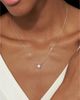 Vrai Vrai Solitaire Necklace in 14K Gold, 1.5ctw Round Brilliant Lab Grown Diamond - 2