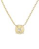 Vrai Vrai Solitaire Necklace in 14K Gold, 1.5ctw Round Brilliant Lab Grown Diamond - 4