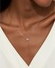Vrai Vrai Solitaire Necklace in 14K Yellow Gold, 0.75ctw Emerald Lab Grown Diamond - 4