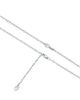Vrai Vrai Solitaire Star Necklace in 18K White Gold, 1.65ctw Star Lab Grown Diamond, 18-20 - 4
