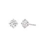 Vrai Vrai Solitaire Stud Earrings in 14K Gold, 3ctw Round Brilliant Lab Grown Diamond - 1