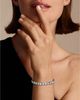 Vrai Vrai Tennis Bracelet, Extra Large in 14K Gold, 15ctw Round Brilliant Lab Created Diamonds, 7" - 2