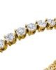 Vrai Vrai Tennis Bracelet, Large in 14K Gold, 8.5ctw Round Brilliant Lab Grown Diamonds, 6.5 - 5