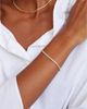 Vrai Vrai Tennis Bracelet, Medium in 14K Gold, 4.7ctw Round Brilliant Lab Created Diamonds, 6.5" - 2