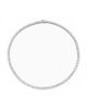 Vrai Vrai Tennis Necklace, Large in 14K Gold, 20ctw Round Brilliant Lab Created Diamonds, 16" - 1