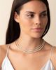 Vrai Vrai Tennis Necklace, Petite in 14K Gold, 6.40 ctw Round Brilliant Lab Created Diamonds, 16" - 2