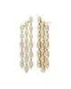 Vrai Vrai Trillion Cascade Earrings in 14K White Gold, 9.64ctw Trillion Lab Grown Diamonds - 1
