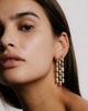 Vrai Vrai Trillion Cascade Earrings in 14K White Gold, 9.64ctw Trillion Lab Grown Diamonds - 4