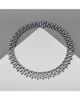 Vrai Vrai Trillion Cascade Necklace in 14K White Gold, 33ctw Trillion Lab Grown Diamonds - 2