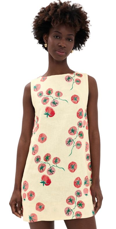 VRG GRL VRG GRL Aftersun Linen Mini Dress Roma