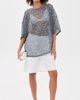 VRG GRL VRG GRL Arden Sequin Top Navy - 5