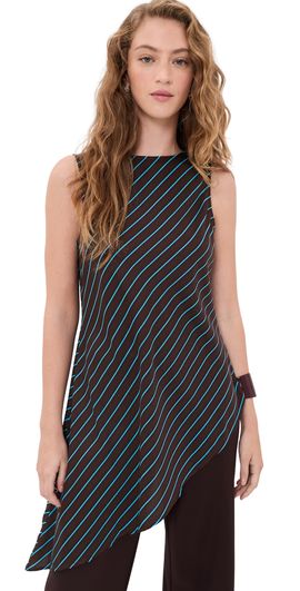 VRG GRL VRG GRL Brynn Tunic Top Stripe Stripe