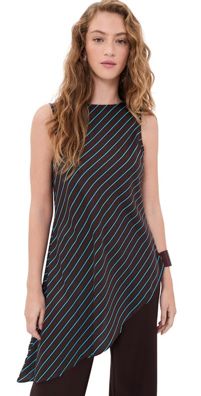 VRG GRL VRG GRL Brynn Tunic Top Stripe Stripe