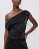 VRG GRL VRG GRL Camille Satin Tunic Top Black - 2
