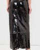 VRG GRL VRG GRL Devyn Sequin Midi Skirt Midnight - 3