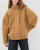 VRG GRL VRG GRL Lennon Bomber Jacket Tan - 2