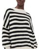 VRG GRL VRG GRL Sam Stripe Knit Sweater Stripe - 1