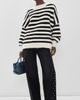 VRG GRL VRG GRL Sam Stripe Knit Sweater Stripe - 5