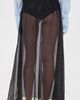 VRG GRL VRG GRL Solara Sheer Midi Skirt Black - 4