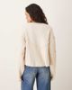 Vrg Grl VRG GRL textured cardigan in cream-Blue - 2