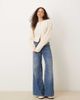 Vrg Grl VRG GRL textured cardigan in cream-Blue - 4